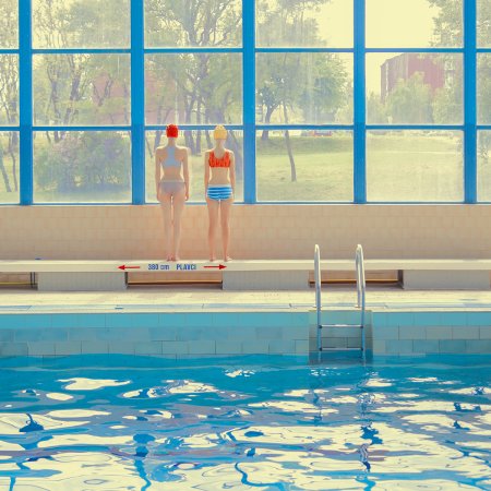 David Hockney swimming Pool