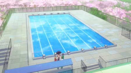 Аниме бассейн