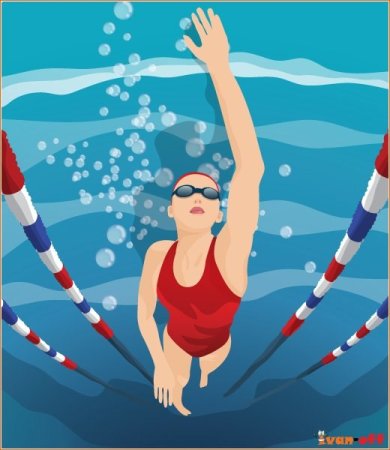 Плавание рисование