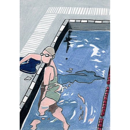 Бассейн рисунок