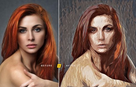 Экшены для портрета