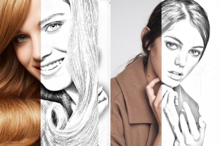 Обрисовка фотографий