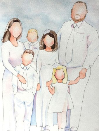 Картина моя семья