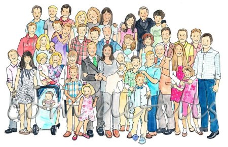 Родственники человека