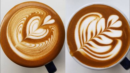 Латте арт Latte Art японская роза