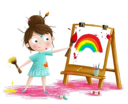 Дети рисуют творчество