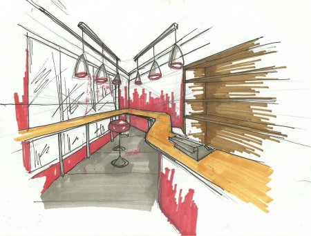 Зарисовка помещения