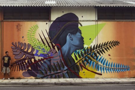 Граффити мурал