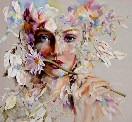 Китайская художница Wendy ng картины