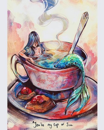 Чаепитие арты