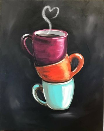 Кружка живопись