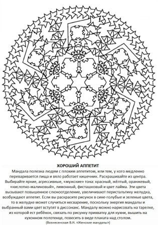 Мандала рода схема