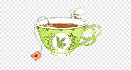 Чай зарисовка