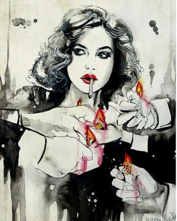 Моника Беллуччи Малена портрет