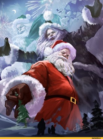 Дед Мороз арты