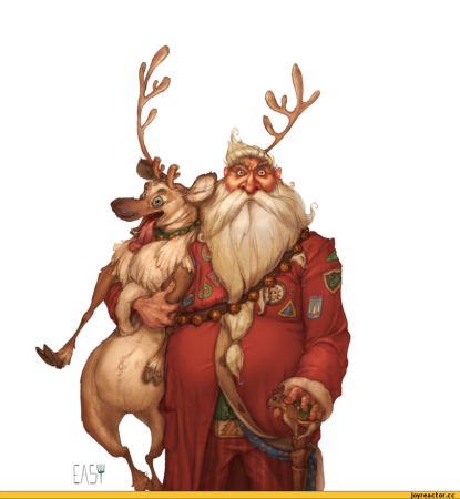 Олени Деда Мороза