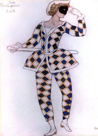 Комедия дель арте Арлекин