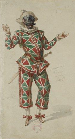 Комедия дель арте Арлекин