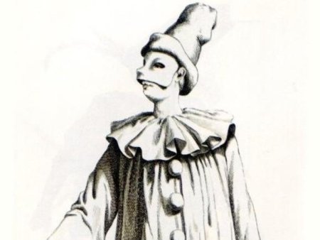 Пьеро маска комедии дель арте