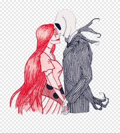 Джек и Салли Фанарт