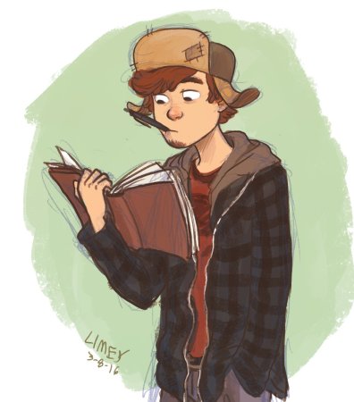 Гравити Фолз Диппер взрослый