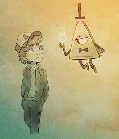Gravity Falls Диппер и Билл
