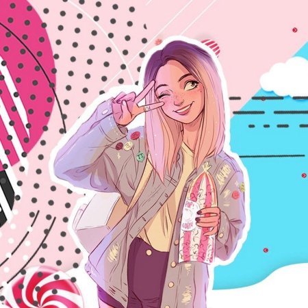 Мультяшная ева Миллер