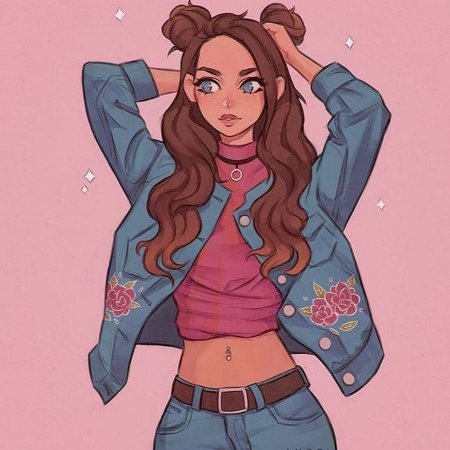 Арты в мультяшном стиле