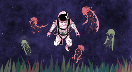 Амонг АС хуманизация Космонавтов 18 арты