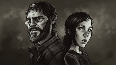 The last of us Джоэл Элли и Сара