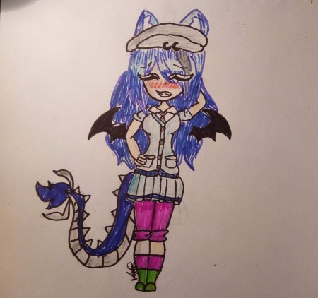 Рисунки в стиле гача