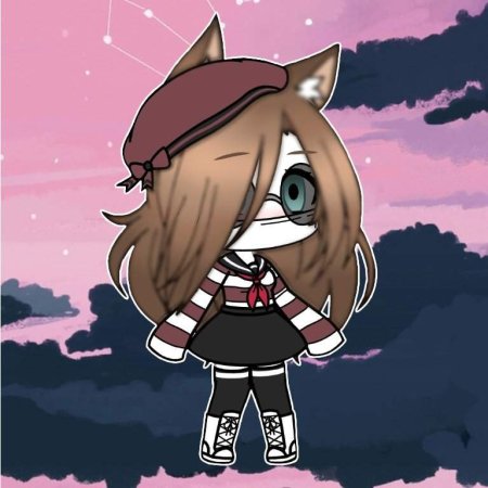 Гача лайф девушка волк