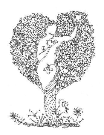 Сказочное дерево Графика