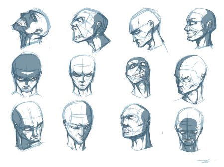 Персонаж с разных ракурсов