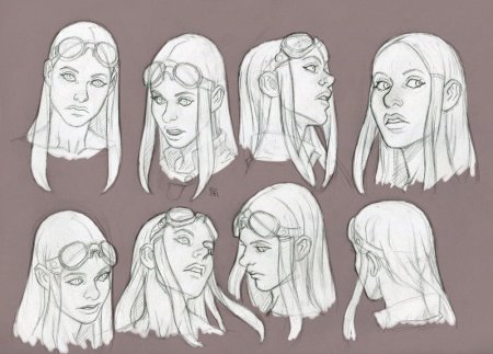 Лицо референс