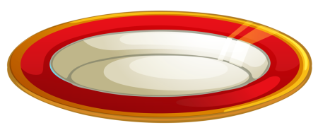 Тарелка клипарт
