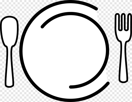 Тарелка ложка вилка