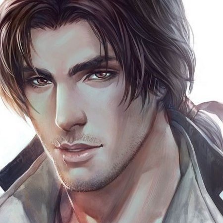 Мужчина акварель