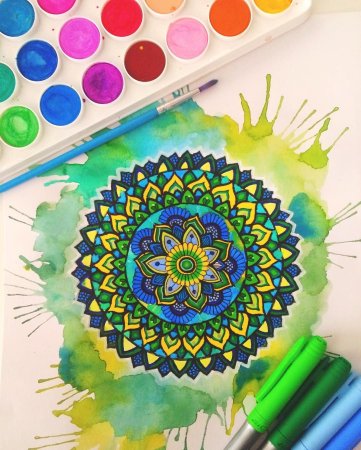 Мандала живопись