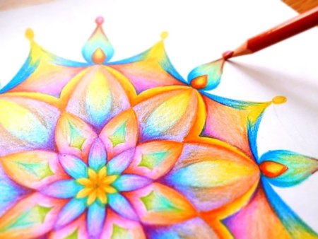 Мандала арт терапия