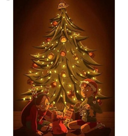 Гравити Фолз елки