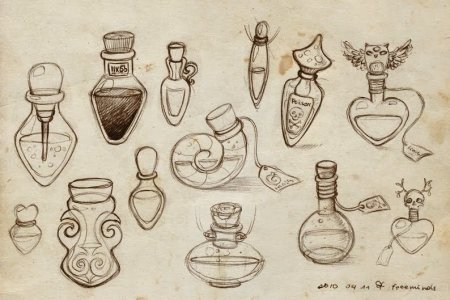 Раскраски зелья из Гарри Поттера