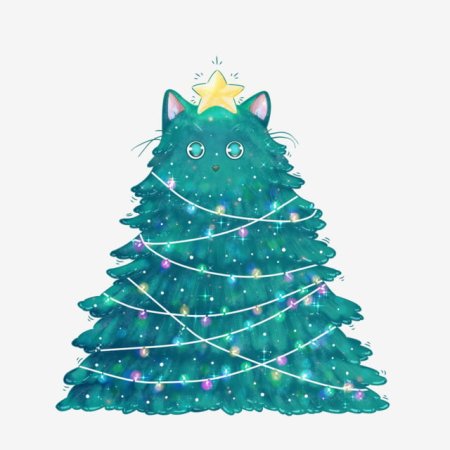 Елка из котов