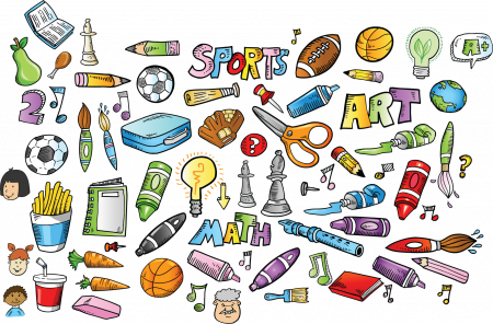 Маленькие наклейки для срисовки