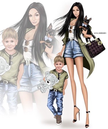 Иллюстрации Anna Shershen