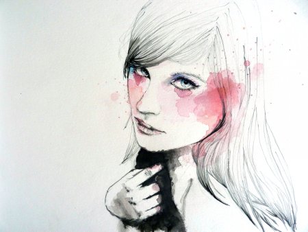 Нарисовать девушку