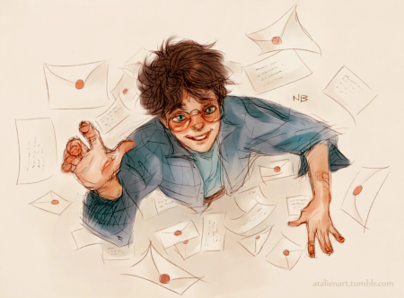 Арты Гарри Поттер от Natello