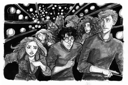 Гарри Поттер и орден Феникса арт