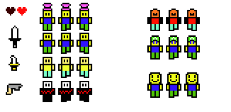 Пиксель арт Roblox