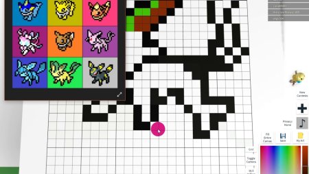 Пиксельные рисунки в РОБЛОКСЕ